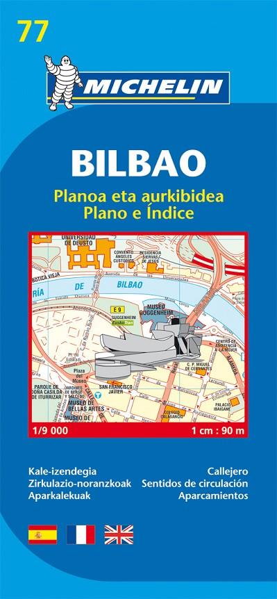 BILBAO MAPA 1:9 000 | 9782067127890 | VARIOS AUTORES | Galatea Llibres | Librería online de Reus, Tarragona | Comprar libros en catalán y castellano online