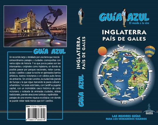 INGLATERRA  Y PAÍS DE GALES GUIA AZUL | 9788417368579 | Galatea Llibres | Librería online de Reus, Tarragona | Comprar libros en catalán y castellano online