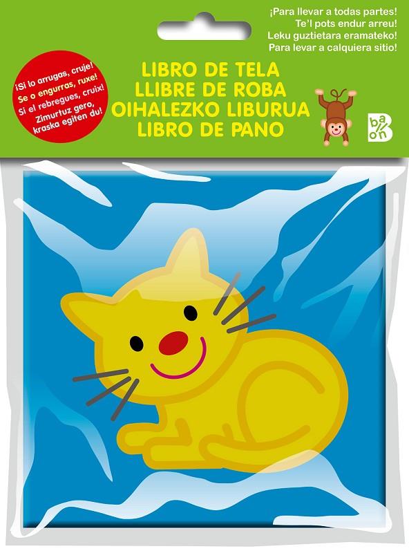 LIBRO DE TELA - GATO | 9789403226583 | BALLON | Galatea Llibres | Librería online de Reus, Tarragona | Comprar libros en catalán y castellano online