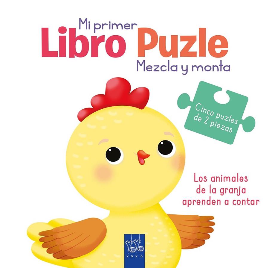 LOS ANIMALES DE LA GRANJA APRENDEN A CONTAR | 9788408251972 | YOYO | Galatea Llibres | Librería online de Reus, Tarragona | Comprar libros en catalán y castellano online