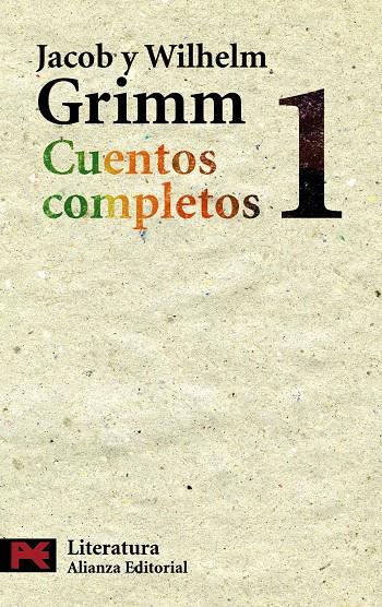 CUENTOS COMPLETOS, 1 | 9788420649566 | GRIMM, JACOB/GRIMM, WILHELM | Galatea Llibres | Librería online de Reus, Tarragona | Comprar libros en catalán y castellano online