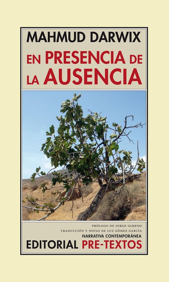 EN PRESENCIA DE LA AUSENCIA | 9788415297505 | DARWIX, MAHMUD | Galatea Llibres | Llibreria online de Reus, Tarragona | Comprar llibres en català i castellà online