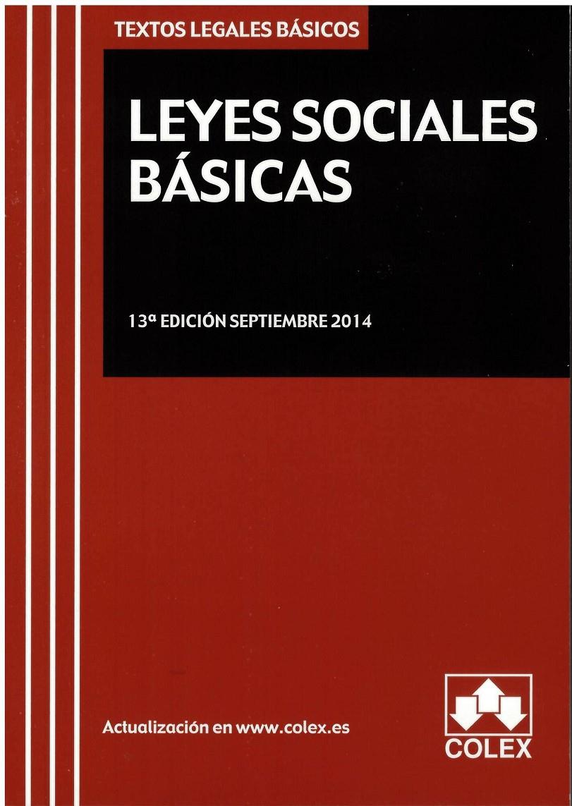 LEYES SOCIALES BASICAS | 9788483424636 | Galatea Llibres | Librería online de Reus, Tarragona | Comprar libros en catalán y castellano online