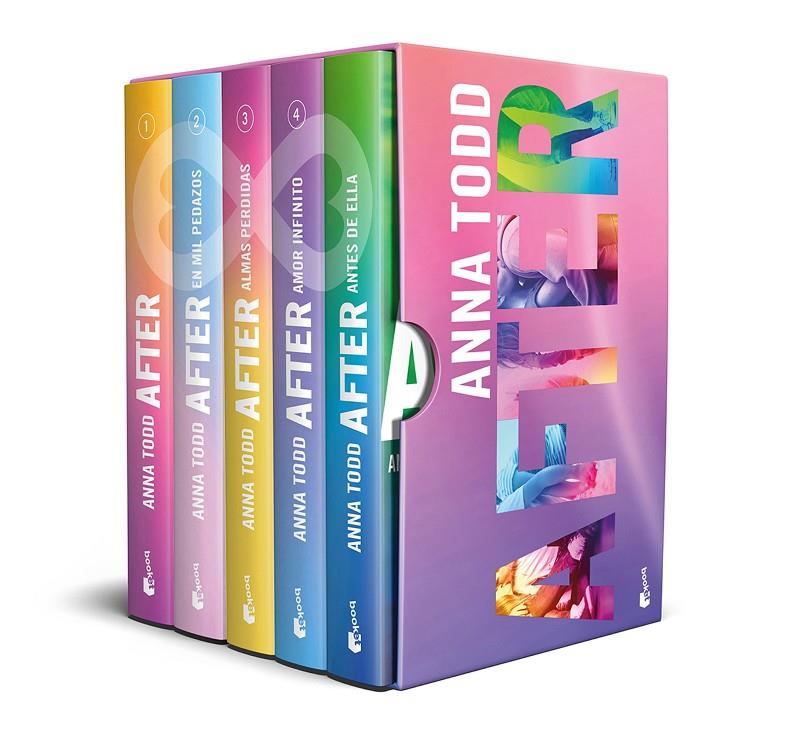 ESTUCHE AFTER 5 VOLS. | 9788408242826 | TODD, ANNA | Galatea Llibres | Librería online de Reus, Tarragona | Comprar libros en catalán y castellano online