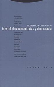 IDENTIDADES COMUNITARIAS Y DEMOCRACIA | 9788481644234 | DIVERSOS | Galatea Llibres | Librería online de Reus, Tarragona | Comprar libros en catalán y castellano online