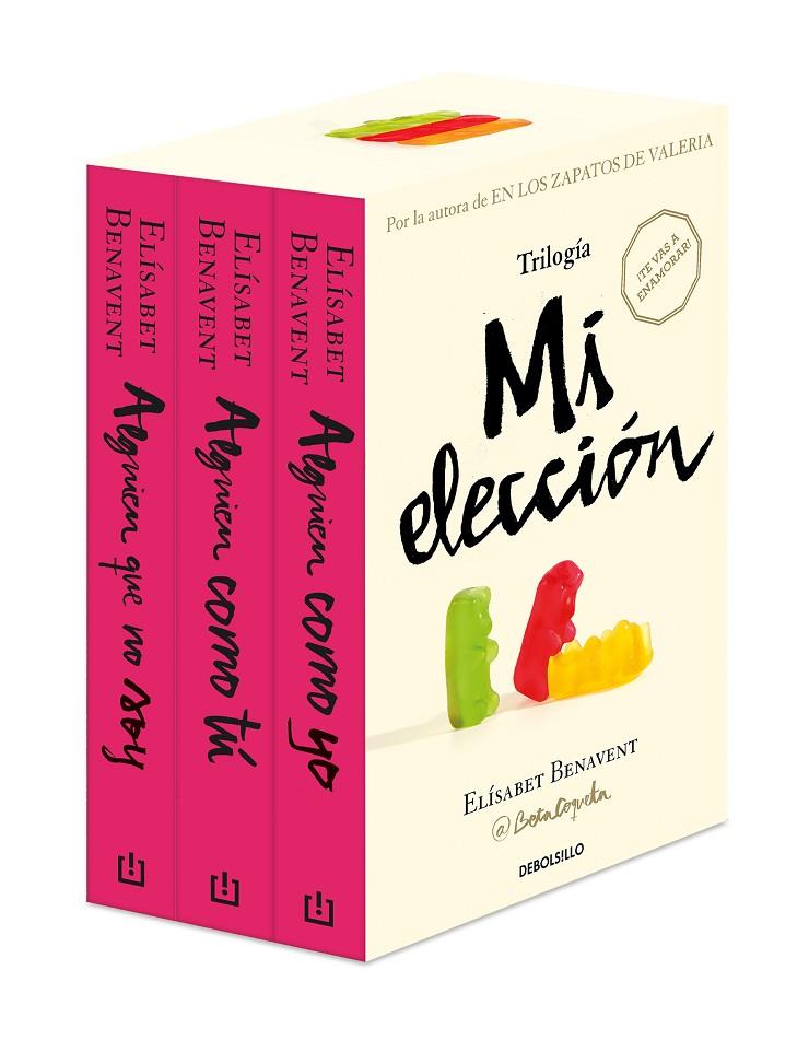 TRILOGÍA MI ELECCIÓN (EDICIÓN PACK CON: ALGUIEN QUE NO SOY | ALGUIEN COMO TÚ | A | 9788466356725 | BENAVENT, ELÍSABET | Galatea Llibres | Llibreria online de Reus, Tarragona | Comprar llibres en català i castellà online
