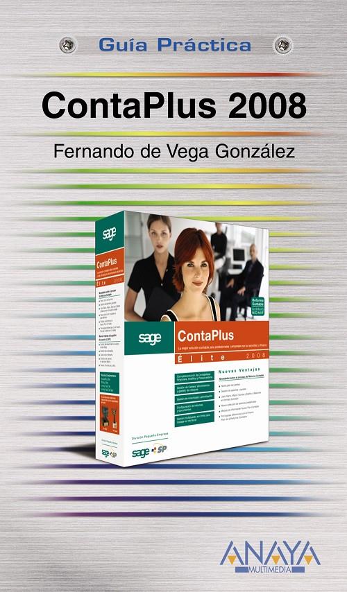 CONTAPLUS 2008 | 9788441524132 | VEGA GONZALEZ, FERNANDO DE | Galatea Llibres | Librería online de Reus, Tarragona | Comprar libros en catalán y castellano online