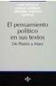 PENSAMIENTO POLITICO EN SUS TEXTOS | 9788430925223 | BOTELLA,JUAN | Galatea Llibres | Llibreria online de Reus, Tarragona | Comprar llibres en català i castellà online
