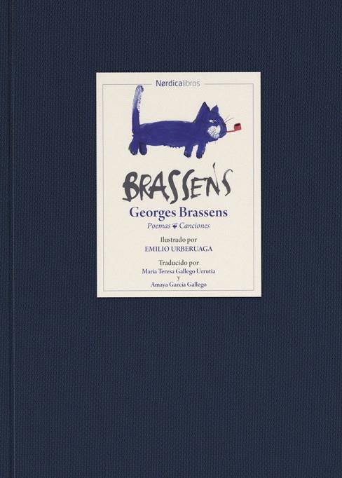 BRASSENS POEMAS Y CANCIONES | 9788418451836 | BRASSENS, GEORGE | Galatea Llibres | Llibreria online de Reus, Tarragona | Comprar llibres en català i castellà online