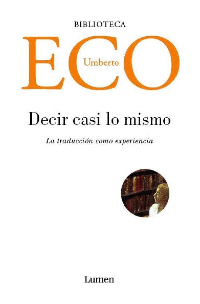 DECIR CASI LO MISMO | 9788426415752 | ECO, UMBERTO | Galatea Llibres | Librería online de Reus, Tarragona | Comprar libros en catalán y castellano online
