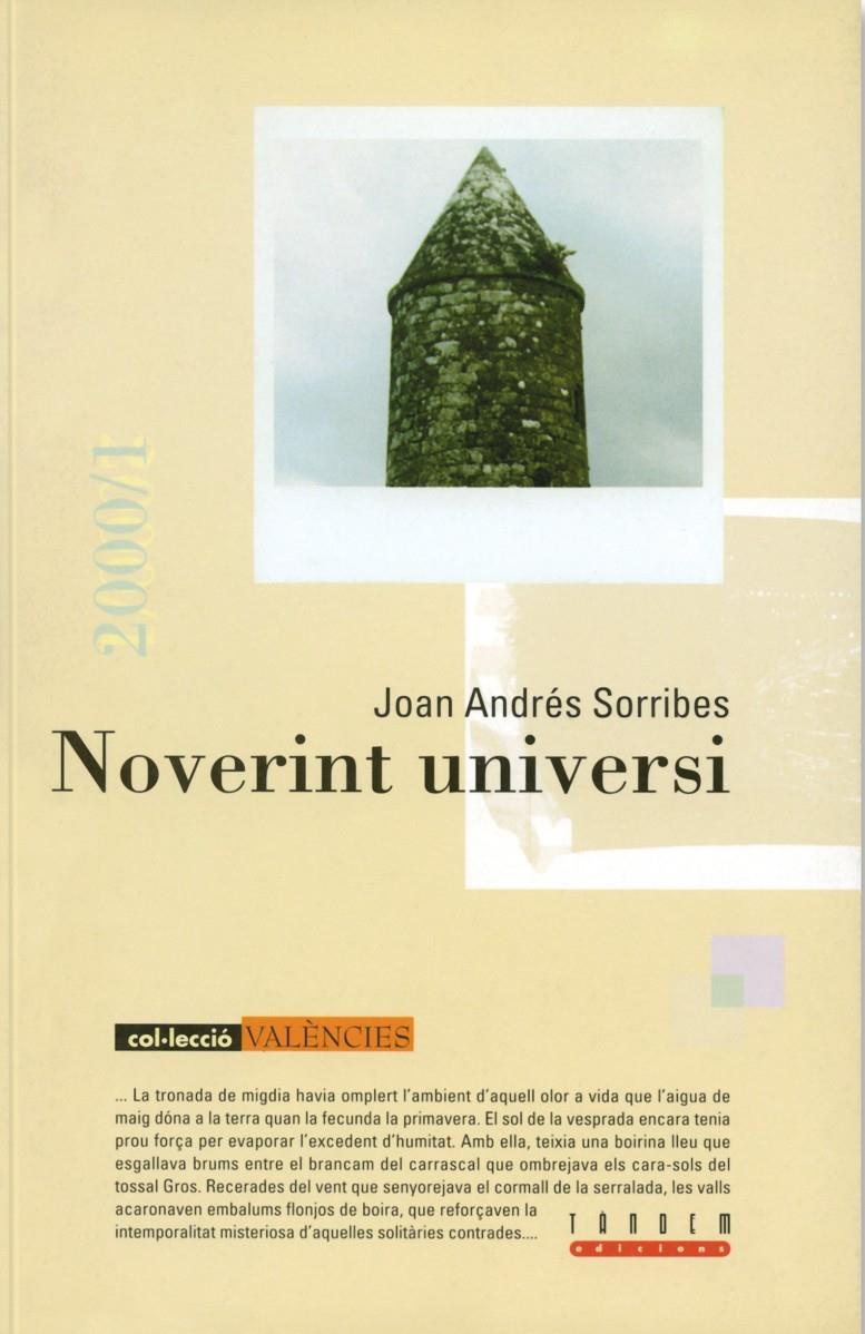 NOVERINT UNIVERSI | 9788481313000 | SORRIBES, JOAN ANDRES | Galatea Llibres | Llibreria online de Reus, Tarragona | Comprar llibres en català i castellà online