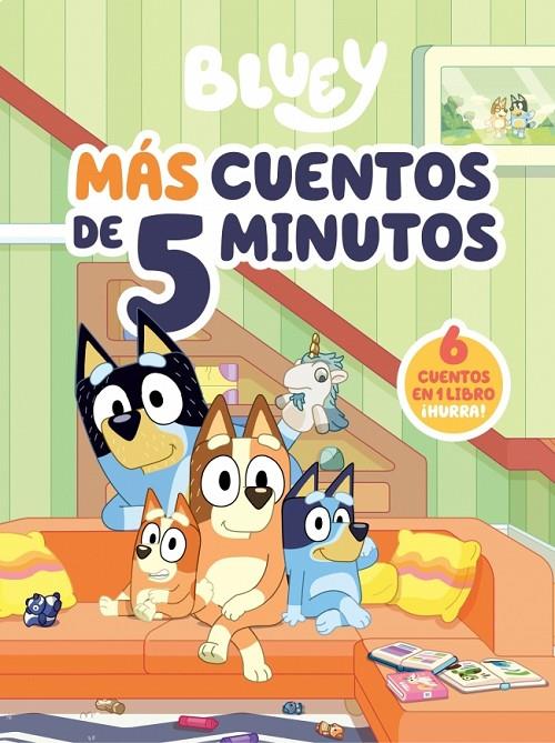 BLUEY. MÁS CUENTOS DE 5 MINUTOS | 9788448872069 | BLUEY | Galatea Llibres | Llibreria online de Reus, Tarragona | Comprar llibres en català i castellà online