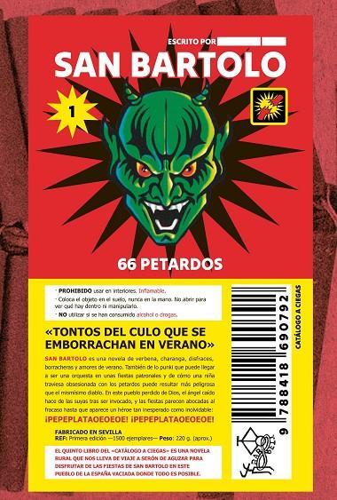 SAN BARTOLO | 9788418690792 | ANÓNIMO | Galatea Llibres | Llibreria online de Reus, Tarragona | Comprar llibres en català i castellà online