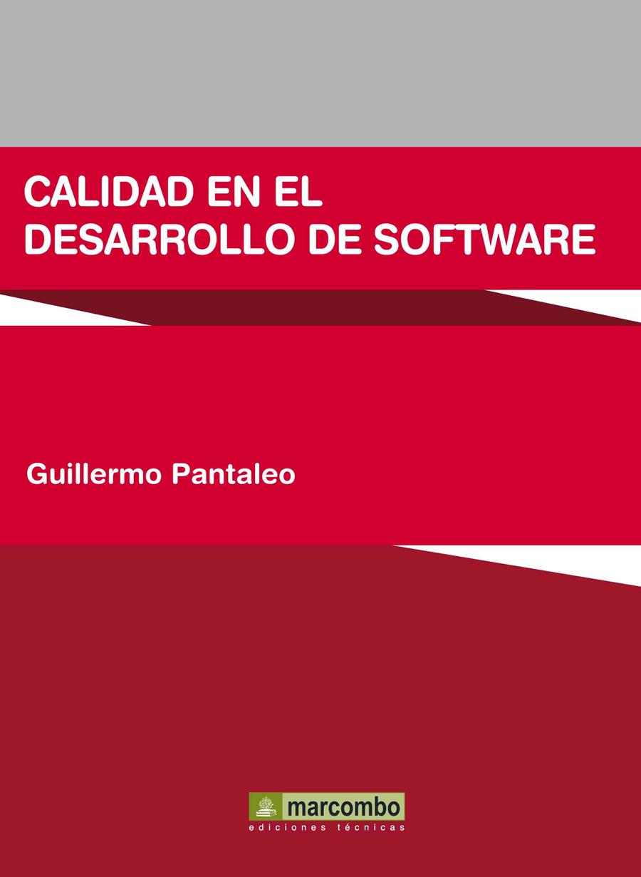 CALIDAD EN EL DESARROLLO DE SOFTWARE | 9788426717979 | PANTALEO, GUILLERMO | Galatea Llibres | Librería online de Reus, Tarragona | Comprar libros en catalán y castellano online