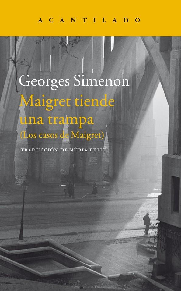 MAIGRET TIENDE UNA TRAMPA | 9788416748051 | SIMENON, GEORGES | Galatea Llibres | Librería online de Reus, Tarragona | Comprar libros en catalán y castellano online