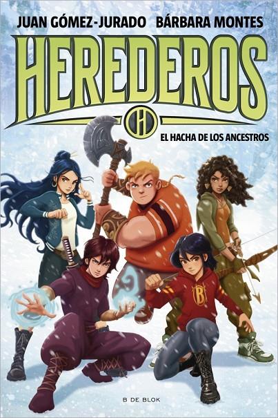 HEREDEROS (DEL UNIVERSO AMANDA BLACK) 4 - EL HACHA DE LOS ANCESTROS | 9788419910998 | GÓMEZ-JURADO, JUAN/MONTES, BÁRBARA | Galatea Llibres | Llibreria online de Reus, Tarragona | Comprar llibres en català i castellà online
