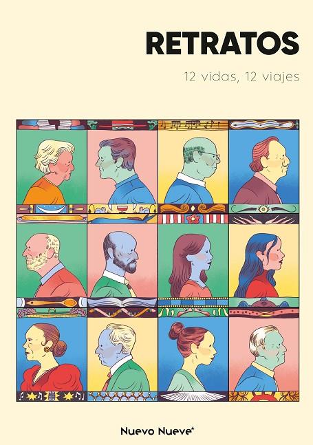 RETRATOS 12 VIDAS, 12 VIAJES | 9788410287655 | ESTEBAN PLAZA, DOCE AUTORES | Galatea Llibres | Librería online de Reus, Tarragona | Comprar libros en catalán y castellano online