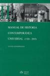 MANUAL HISTORIA CONTEMPORANEA UNIVERSAL | 9788488910714 | PALACIOS BAÑUELOS, L. | Galatea Llibres | Librería online de Reus, Tarragona | Comprar libros en catalán y castellano online