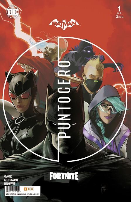 BATMAN/FORTNITE: PUNTO CERO 1/6 | 9788418660009 | MUSTARD, DONALD/N. GAGE, CHRISTOS | Galatea Llibres | Llibreria online de Reus, Tarragona | Comprar llibres en català i castellà online