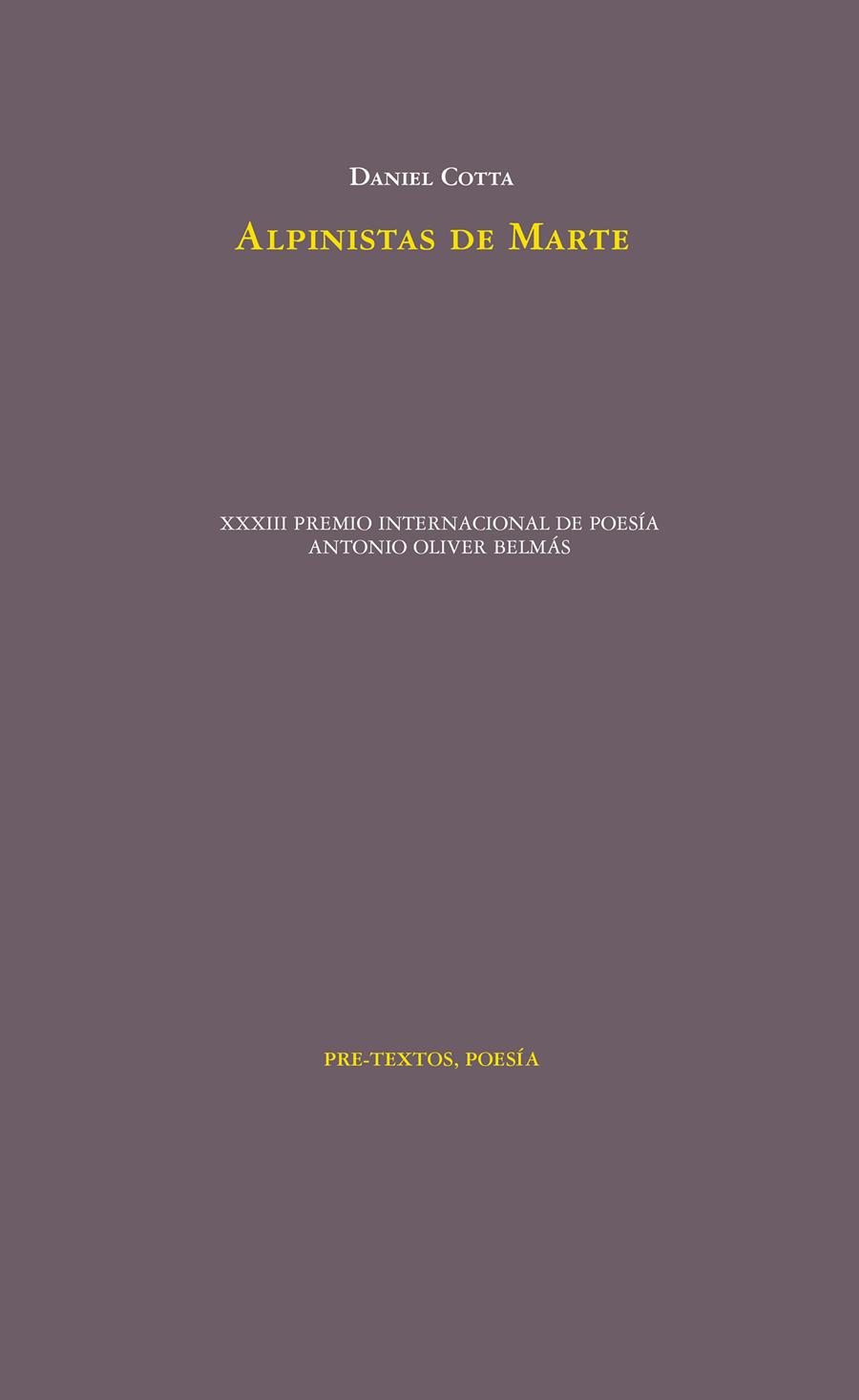 ALPINISTAS DE MARTE | 9788418178047 | COTTA, DANIEL | Galatea Llibres | Llibreria online de Reus, Tarragona | Comprar llibres en català i castellà online