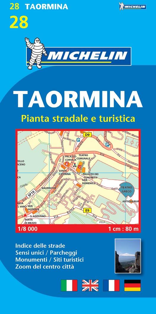 TAORMINA MAPA 1:8 000 | 9782067137974 | Galatea Llibres | Librería online de Reus, Tarragona | Comprar libros en catalán y castellano online