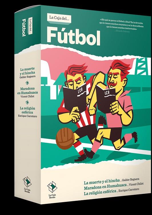 LA CAJA DEL FÚTBOL (LA MUERTE Y EL HINCHA - MARADONA EN HUMAHUACA - LA RELIGIÓN ESFÉRICA) | 9788417496043 | VV.AA. | Galatea Llibres | Librería online de Reus, Tarragona | Comprar libros en catalán y castellano online