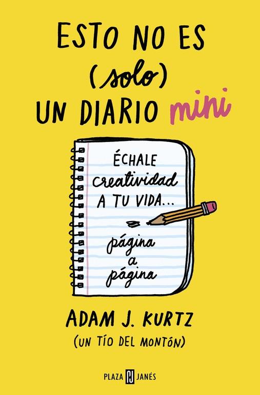 ESTO NO ES (SOLO) UN DIARIO MINI | 9788401021664 | KURTZ, ADAM J. | Galatea Llibres | Librería online de Reus, Tarragona | Comprar libros en catalán y castellano online