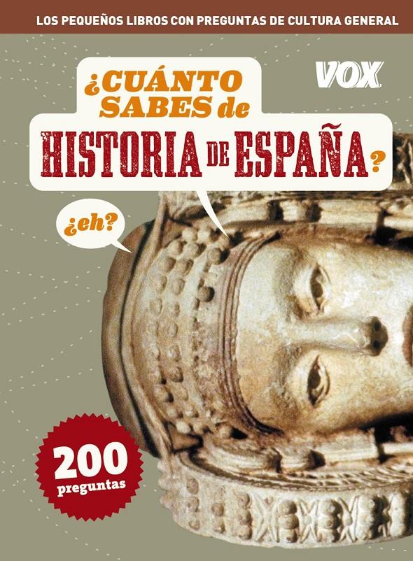 CUANTO SABES DE HISTORIA DE ESPAÑA | 9788499740560 | Galatea Llibres | Librería online de Reus, Tarragona | Comprar libros en catalán y castellano online