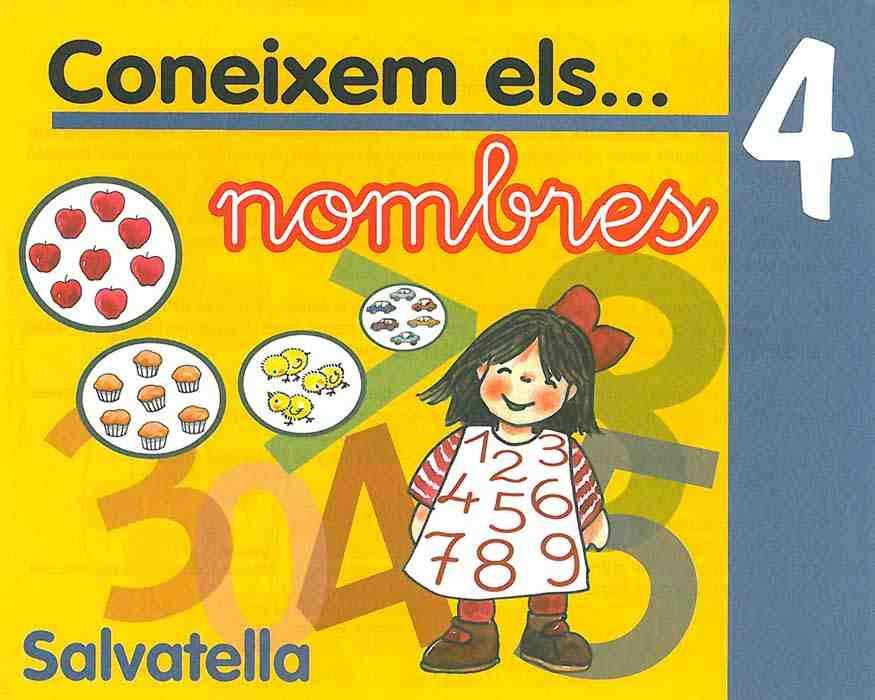 CONEIXEM ELS NOMBRES 4 | 9788484121985 | AAVV | Galatea Llibres | Librería online de Reus, Tarragona | Comprar libros en catalán y castellano online