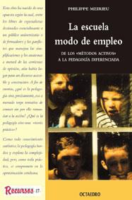 ESCUELA MODO DE EMPLEO, LA | 9788480632874 | MEIRIEU, PHILIPPE | Galatea Llibres | Llibreria online de Reus, Tarragona | Comprar llibres en català i castellà online