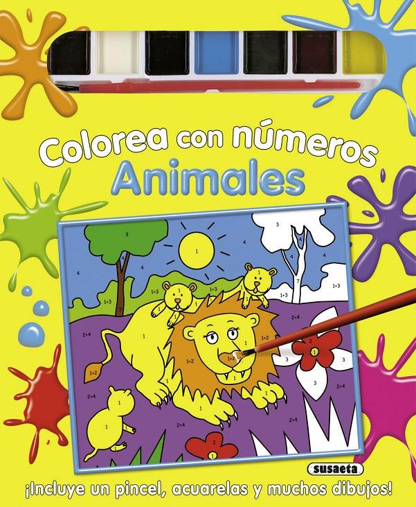 COLOREA LOS NÚMEROS CON LOS ANIMALES | 9788467706154 | SUSAETA, EQUIPO | Galatea Llibres | Llibreria online de Reus, Tarragona | Comprar llibres en català i castellà online