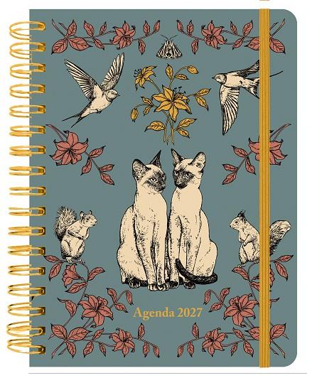 AGENDA ANUAL SEMANAL 2027 LAURA AGUSTÍ "GATOS" | 9788419434357 | Galatea Llibres | Librería online de Reus, Tarragona | Comprar libros en catalán y castellano online