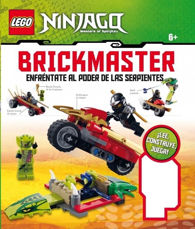 LEGO NINJAGO BRICKMASTER. ENFRÉNTATE AL PODER DE LAS SERPIENTES | 9788448834845 | Galatea Llibres | Librería online de Reus, Tarragona | Comprar libros en catalán y castellano online