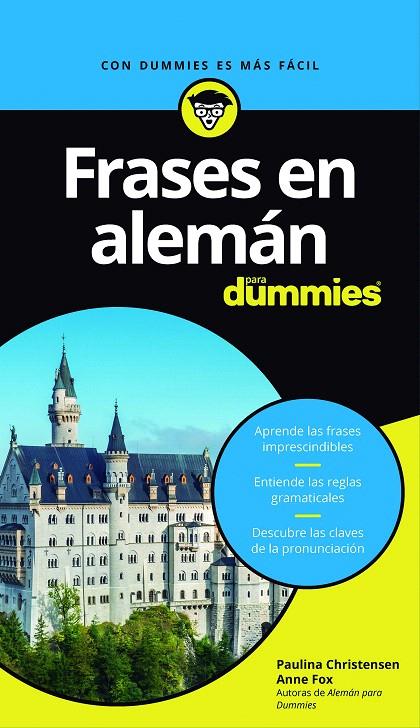 FRASES EN ALEMÁN PARA DUMMIES | 9788432903373 | Galatea Llibres | Librería online de Reus, Tarragona | Comprar libros en catalán y castellano online