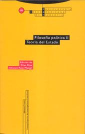 FILOSOFIA POLITICA II.TEORIA DEL ESTADO | 9788481641080 | DIAZ, ELIAS | Galatea Llibres | Librería online de Reus, Tarragona | Comprar libros en catalán y castellano online