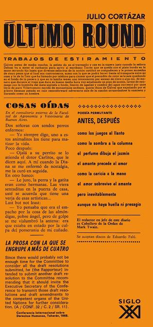 ÚLTIMO ROUND. TOMO I | 9788432313554 | CORTAZAR, JULIO | Galatea Llibres | Librería online de Reus, Tarragona | Comprar libros en catalán y castellano online
