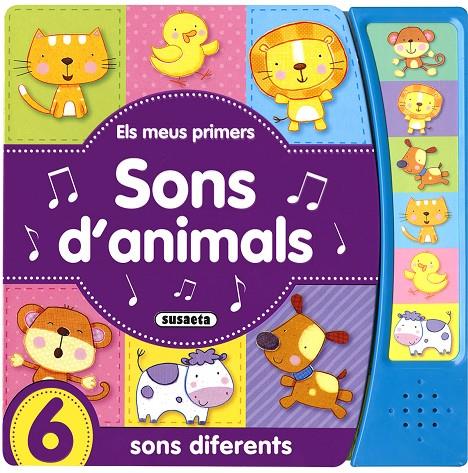 ELS MEUS PRIMERS SONS D'ANIMALS | 9788467764840 | Galatea Llibres | Librería online de Reus, Tarragona | Comprar libros en catalán y castellano online