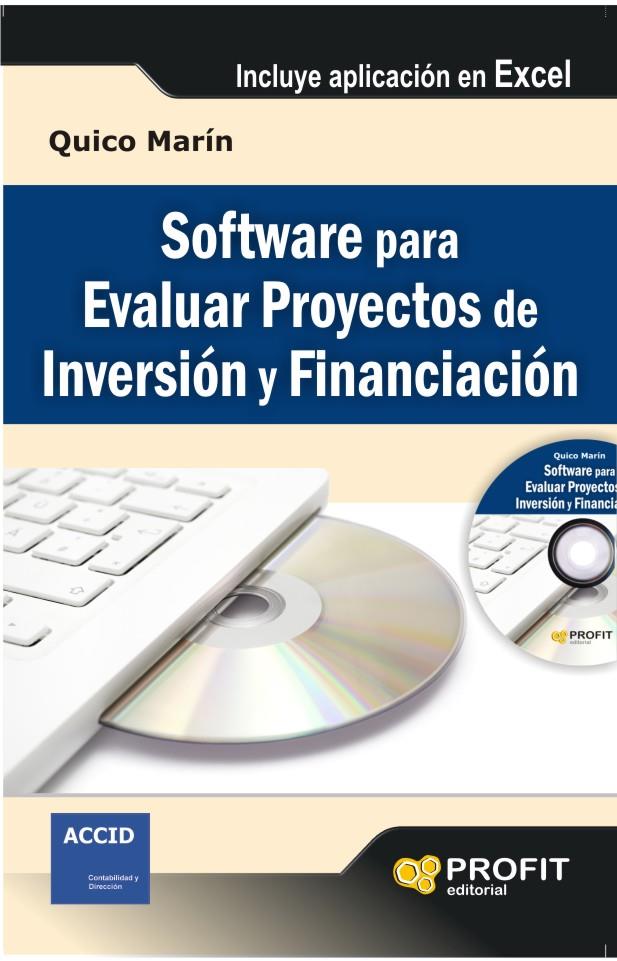 SOFTWARE PARA EVALUAR PROYECTOS DE INVERSIÓN Y FINANCIACIÓN | 9788415735380 | MARÍN, QUICO | Galatea Llibres | Llibreria online de Reus, Tarragona | Comprar llibres en català i castellà online