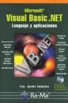 VISUAL BASIC.NET LENGUAJE Y APLICACIONES | 9788478976874 | CEBALLOS, FCO JAVIER | Galatea Llibres | Librería online de Reus, Tarragona | Comprar libros en catalán y castellano online
