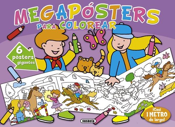 MEGAPOSTERS PARA COLOREAR LILA | 9788467714906 | SUSAETA, EQUIPO | Galatea Llibres | Librería online de Reus, Tarragona | Comprar libros en catalán y castellano online
