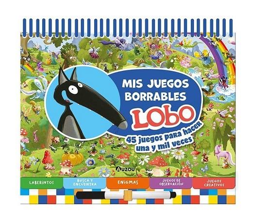 ESPIRAL. MIS JUEGOS BORRABLES LOBO | 9791039557016 | Galatea Llibres | Llibreria online de Reus, Tarragona | Comprar llibres en català i castellà online