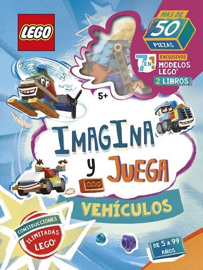 LEGO ICONIC. IMAGINA Y JUEGA. VEHÍCULOS | 9788408252993 | LEGO | Galatea Llibres | Librería online de Reus, Tarragona | Comprar libros en catalán y castellano online