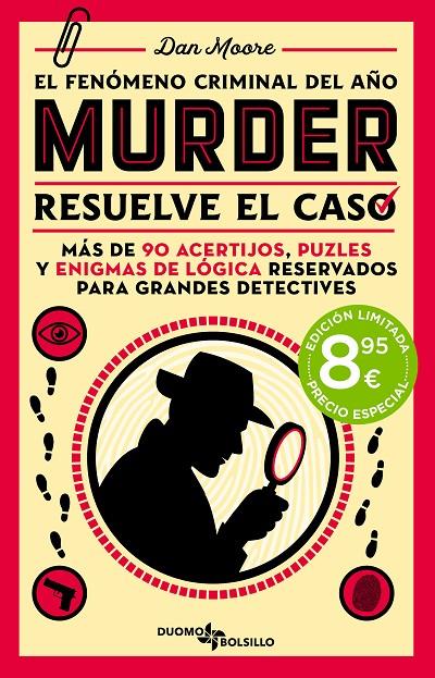 MURDER. RESUELVE EL CASO | 9791387574703 | MOORE, DAN | Galatea Llibres | Librería online de Reus, Tarragona | Comprar libros en catalán y castellano online