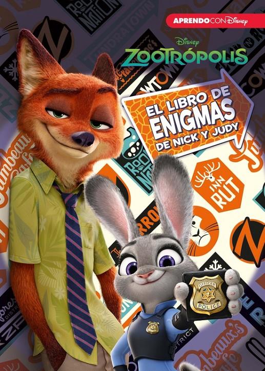 ZOOTRÓPOLIS. EL LIBRO DE ENIGMAS DE NICK Y JUDY (ENIGMAS DISNEY) | 9788416548378 | Galatea Llibres | Librería online de Reus, Tarragona | Comprar libros en catalán y castellano online