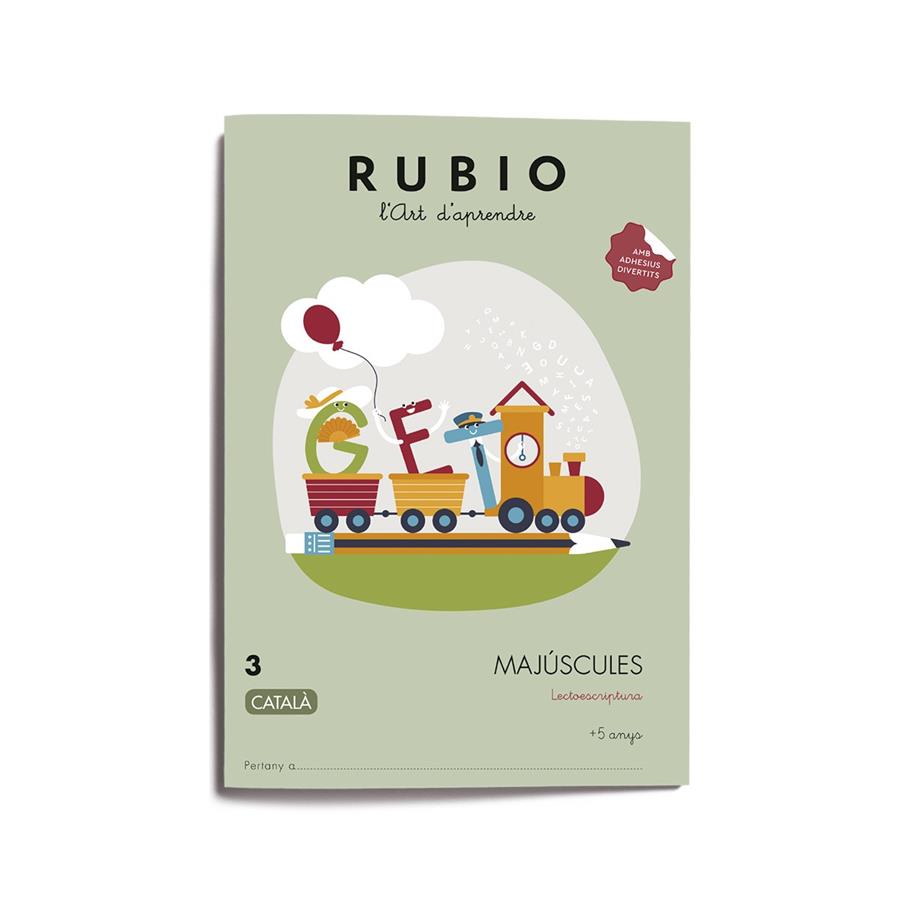 RUBIO L'ART D'APRENDRE MAJUSCULES 3 | 9788417427788 | DONET, MAR | Galatea Llibres | Llibreria online de Reus, Tarragona | Comprar llibres en català i castellà online
