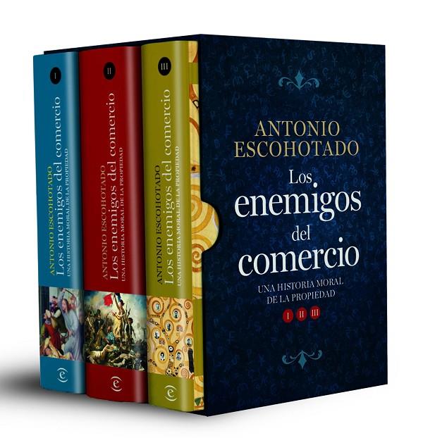 TRILOGÍA LOS ENEMIGOS DEL COMERCIO 3 VOLS. | 9788467057621 | ESCOHOTADO, ANTONIO | Galatea Llibres | Librería online de Reus, Tarragona | Comprar libros en catalán y castellano online