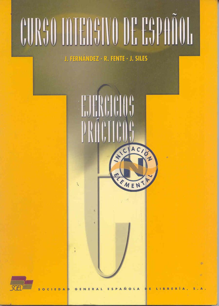CURSO INTENSIVO DE ESPAÑOL. EJERCICIOS PRACTICOS. INIC.ELEM. | 9788471437457 | FERNANDEZ, J. | Galatea Llibres | Librería online de Reus, Tarragona | Comprar libros en catalán y castellano online