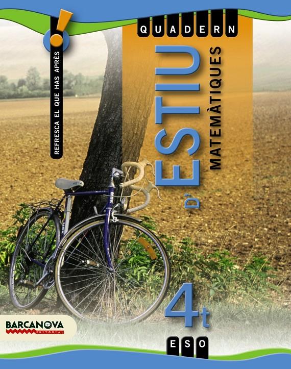QUADERN D'ESTIU 4 ESO. MATEMATIQUES | 9788448925819 | COLERA, J./GAZTELU, I./OLIVEIRA, M.J./GARCÍA, R. | Galatea Llibres | Llibreria online de Reus, Tarragona | Comprar llibres en català i castellà online