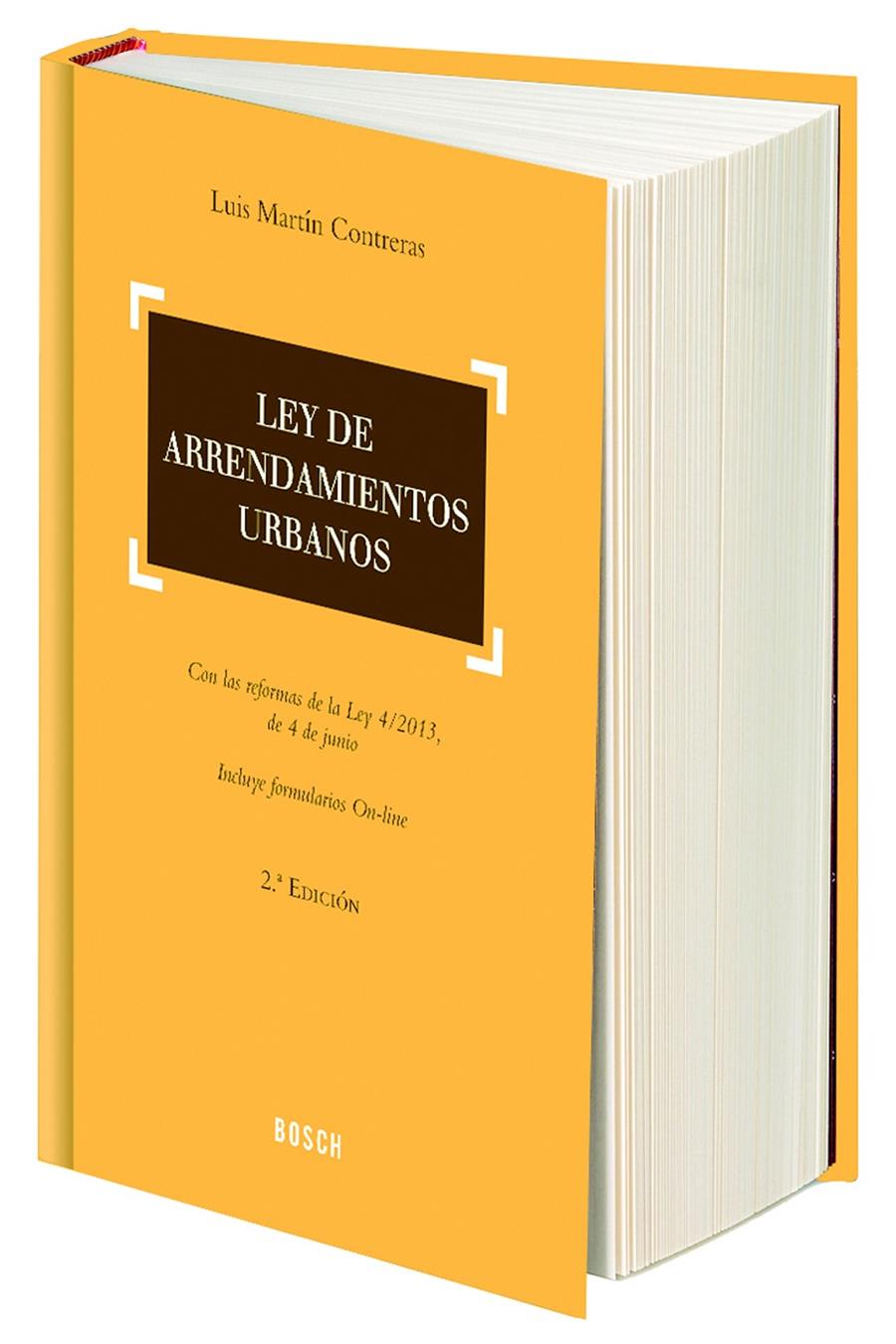 LEY DE ARRENDAMIENTOS URBANOS (2.ª EDICIÓN) | 9788497907064 | MARTÍN CONTRERAS, LUIS | Galatea Llibres | Librería online de Reus, Tarragona | Comprar libros en catalán y castellano online