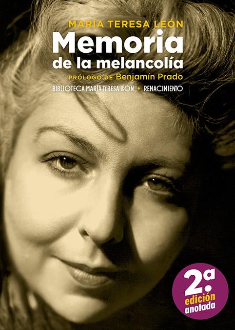 MEMORIA DE LA MELANCOLIA | 9788418818745 | LEON, MARIA TERESA | Galatea Llibres | Librería online de Reus, Tarragona | Comprar libros en catalán y castellano online